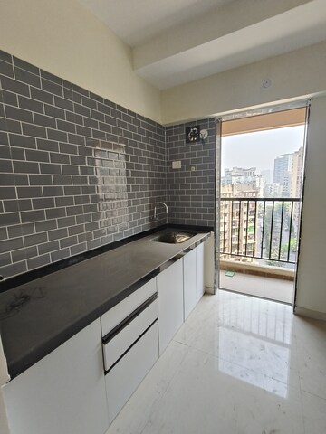 Kitchen in 1 BHK Apartment at Raunak City, Kalyan West – for Sale
