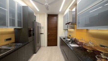 Kitchen in 4 BHK Apartment at Ambience Tiverton, Sector 50 – for Rent