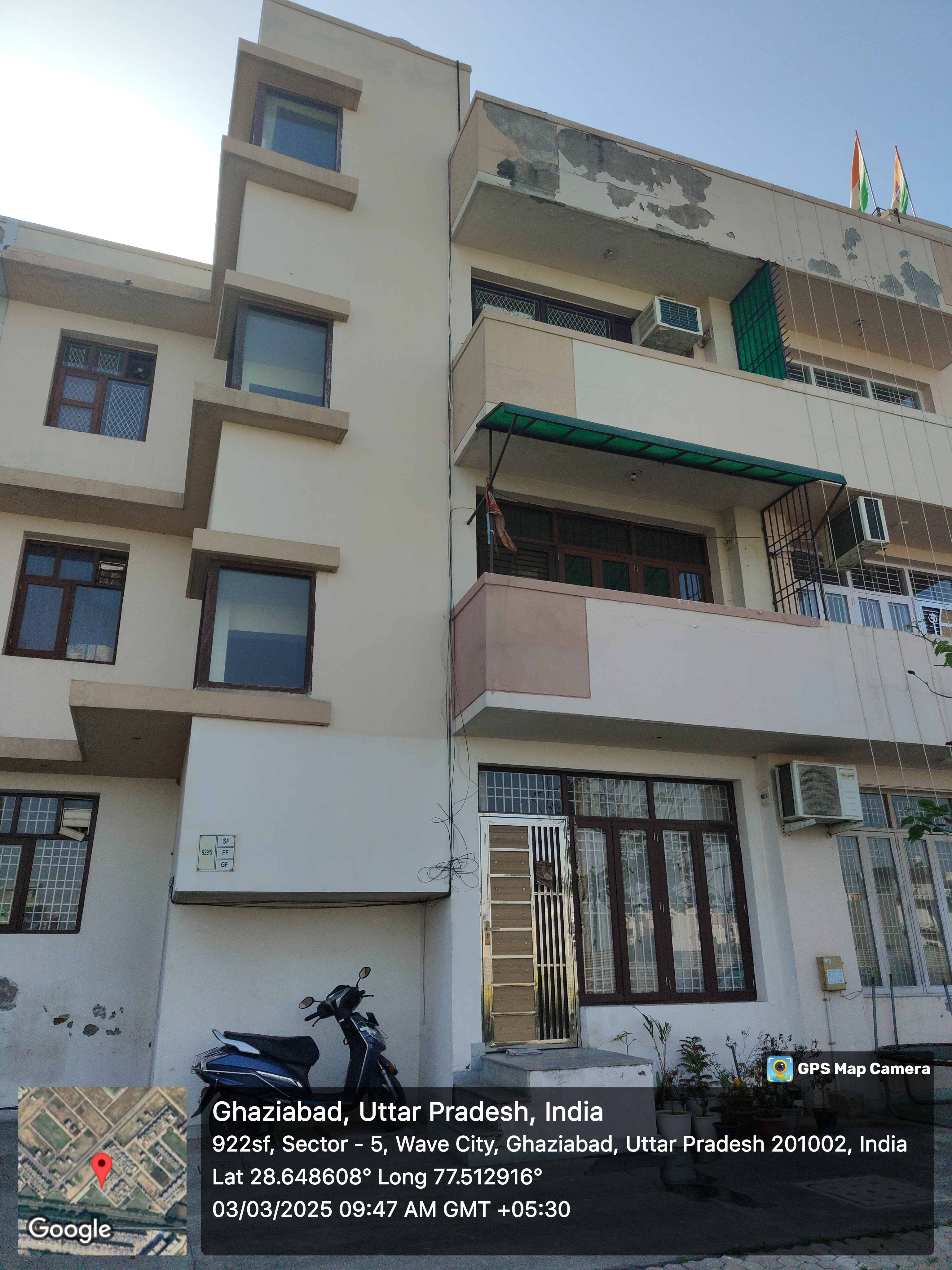 2 BHK + Pooja Room 1213 Sq.Ft. Builder Floor in Wave Prime Floors