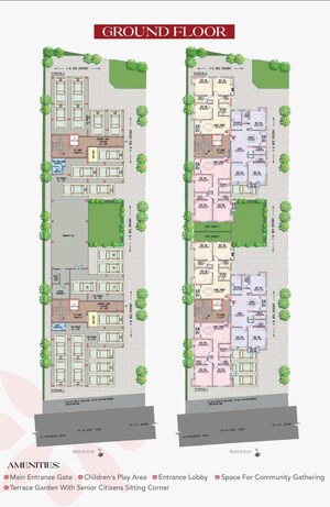 Master Plan in 3 BHK Builder Floor at Tagore Park – for Sale