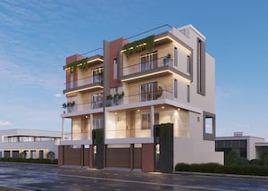 5 BHK Independent House – Exterior View View at Umra - for Sale