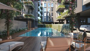 Swimming Pool in 2 BHK Builder Floor at Gouranganagar – for Sale