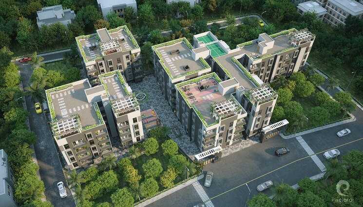 Master Plan, gouranganagar 2 Bedroom 950 Sq.Ft. Builder Floor In Gouranganagar Kolkata 8792078