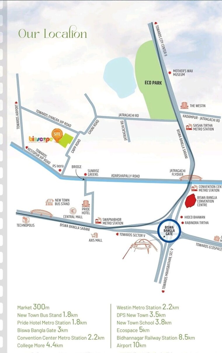 Map Location, gouranganagar 2 Bedroom 950 Sq.Ft. Builder Floor In Gouranganagar Kolkata 8792078