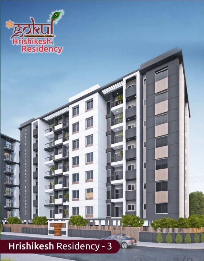 3 BHK Apartment For Sale in Gokul Hrishikesh Residenc