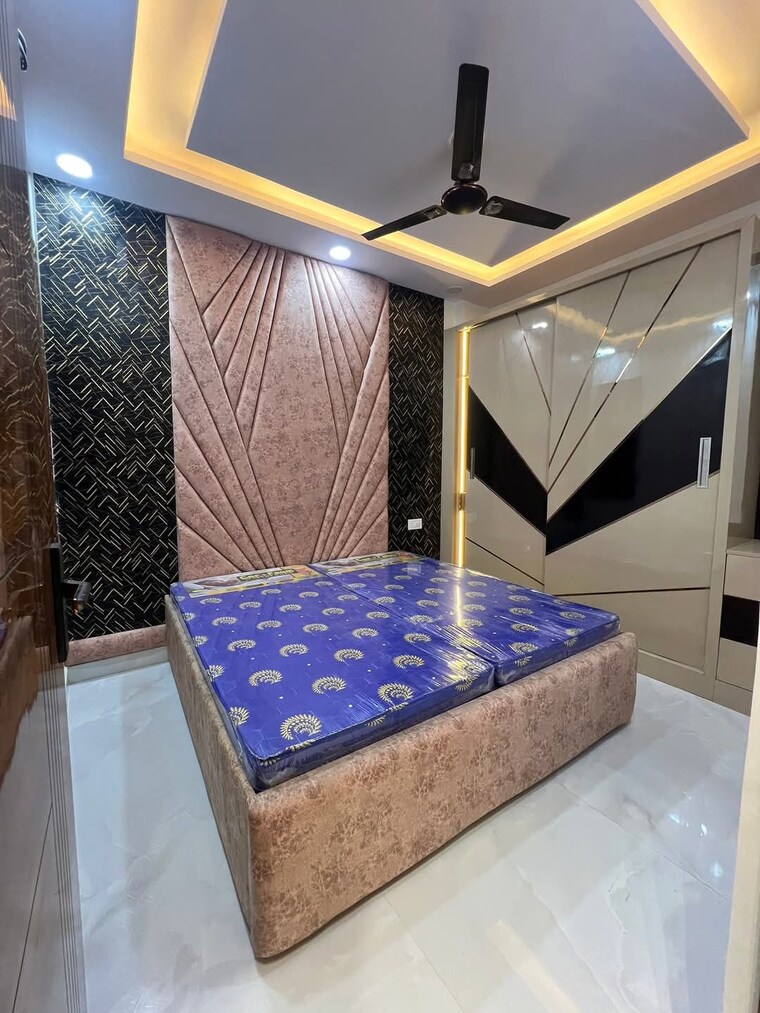 Master Bedroom, sa-homes-i 3.5 Bedroom 920 Sq.Ft. Builder Floor In Uttam Nagar Delhi 8792099