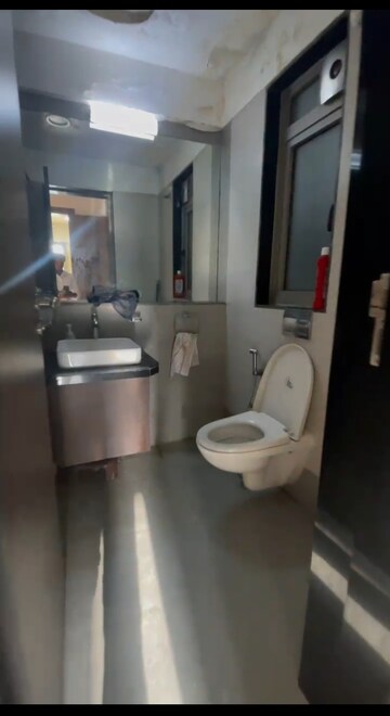 Bathroom in 3 BHK Apartment at Adani Group Western Heights, Andheri West – for Rent