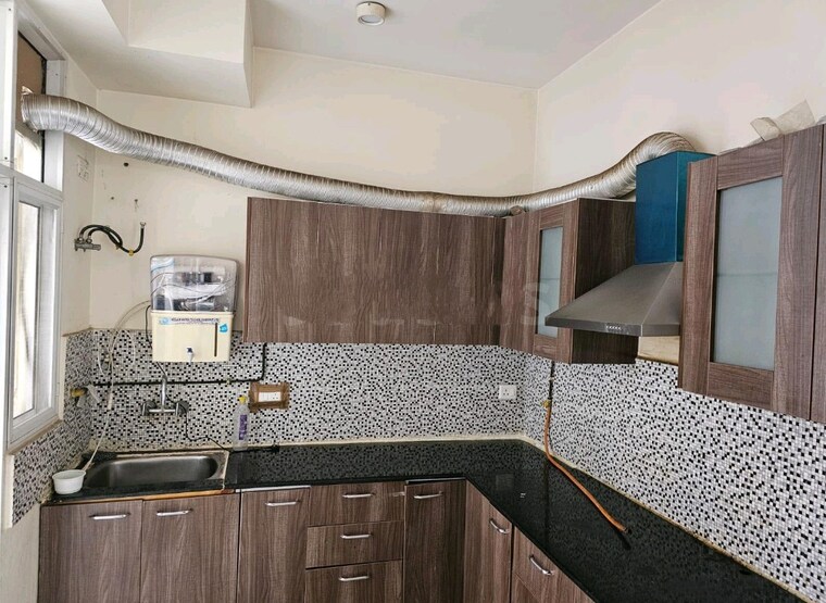 Kitchen, jm-aroma 3 Bedroom 1550 Sq.Ft. Apartment In Sector 75 Noida 8792114