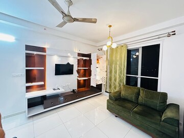 Living Room in 3 BHK Apartment at Ahad Serenity, Rayasandra – for Rent