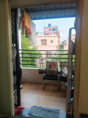 Balcony in 2 BHK Apartment at City Tower Apartments, Kondhwa – for Sale