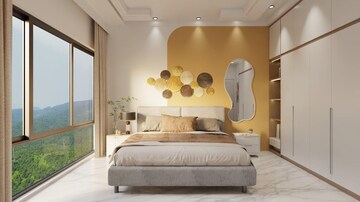 Bedroom in 1 BHK Apartment at Sheth Irene, Malad West – for Sale