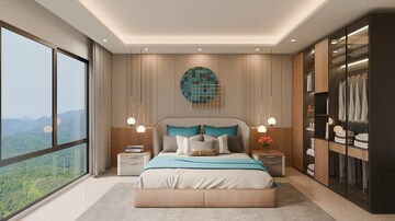 Bedroom in 1 BHK Apartment at Sheth Irene, Malad West – for Sale