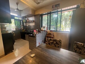 Living Room in 2.5 BHK Apartment at Kopar Khairane – for Sale