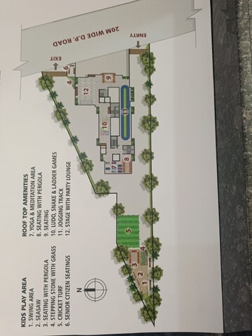 Master Plan in 1 BHK Apartment at Manaki Ramchandra Heights, Virar West – for Sale