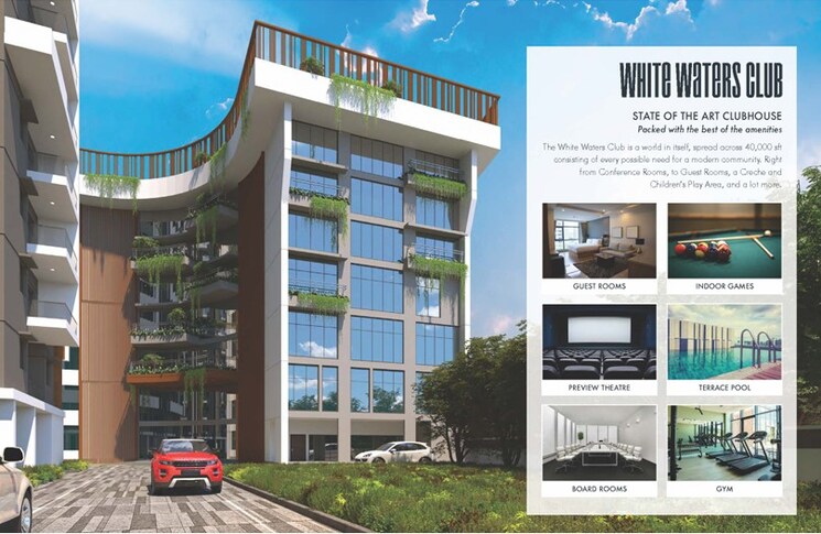 Exterior View, white-waters-at-y 3 Bedroom 1575 Sq.Ft. Apartment In Kukatpally Hyderabad 8785141