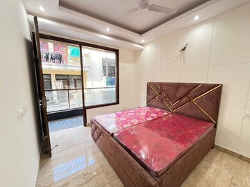 Bedroom in 3 BHK Builder Floor at Chattarpur – for Rent
