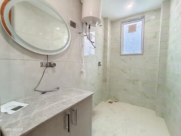 Bathroom in 4 BHK Builder Floor at Vasant Kunj – for Rent