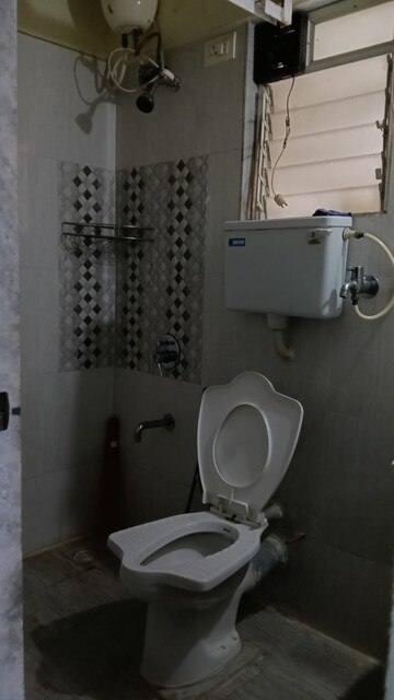 Bathroom in 2 BHK Apartment at Rosa Gardenia, Ghodbunder Road – for Rent