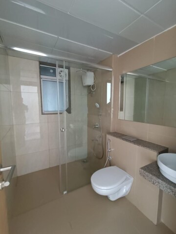Bathroom in 1 BHK Apartment at LnT Veridian, Powai – for Rent