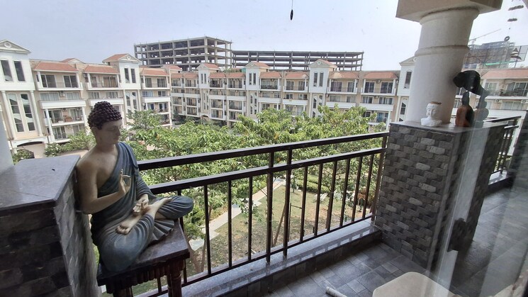 Balcony, sushma-valencia 3 Bedroom 1800 Sq.Ft. Apartment In International Airport Road Zirakpur 8792398
