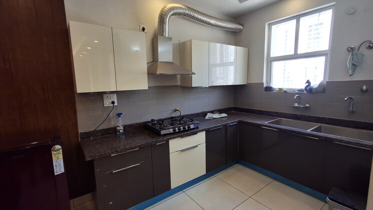 Kitchen, high ground 3 Bedroom 1600 Sq.Ft. Apartment In High Ground Zirakpur 8792431