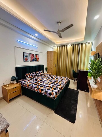 Bedroom in 1 BHK Builder Floor at Saket – for Rent