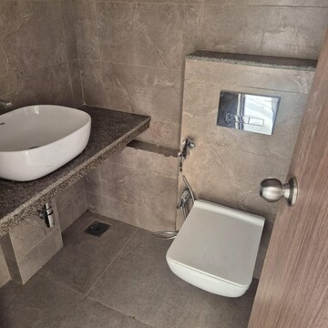 Bathroom in 2 BHK Apartment at Lodha Woods, Kandivali East – for Rent