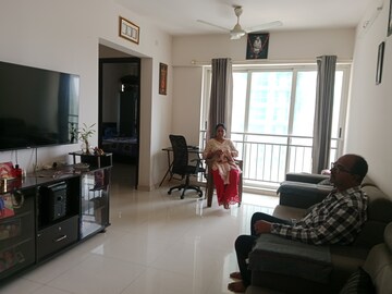 Living Room in 2 BHK Apartment at Marathon Nexzone, New Panvel – for Rent