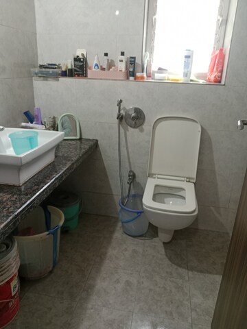 Bathroom in 2 BHK Apartment at Marathon Nexzone, New Panvel – for Rent