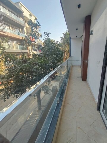 Balcony in 3 BHK Builder Floor at Saket – for Rent