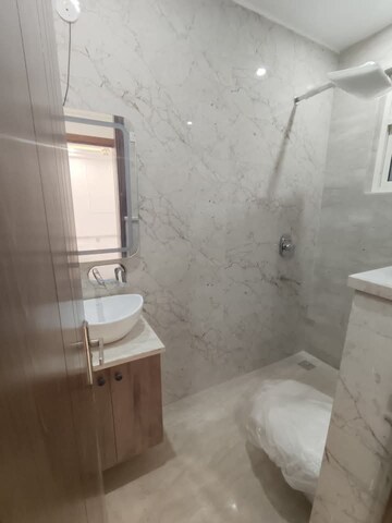 Bathroom in 3 BHK Builder Floor at Saket – for Rent