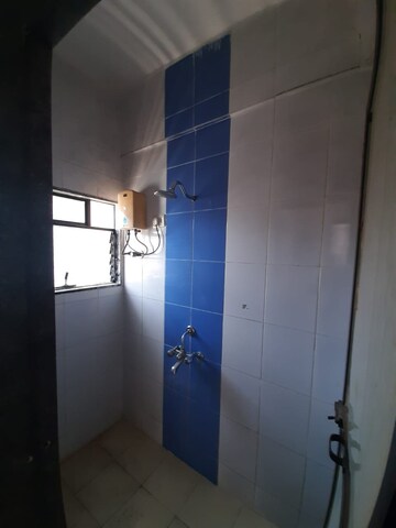 Bathroom in 1 BHK Apartment at Safal View, Kopar Khairane – for Rent