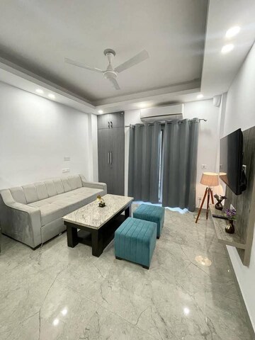 Living Room in 2 BHK Builder Floor at Saket – for Rent