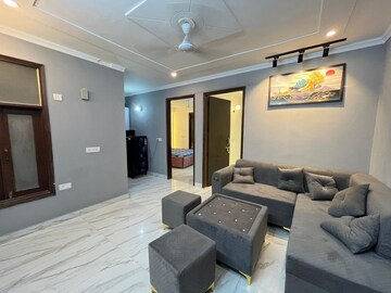 Living Room in 2 BHK Apartment at Saket – for Rent