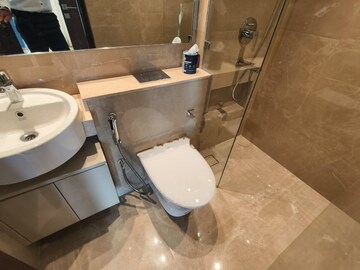 Bathroom in 2 BHK Apartment at Hiranandani Highland, Powai – for Rent