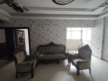 Living Room in 3 BHK Apartment at Shri Radha Sky Gardens, Sector 16b Greater Noida – for Rent