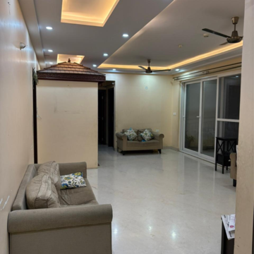 Kitchen in 3.5 BHK Apartment at Prestige Misty Waters, Coffee Board Layout – for Rent