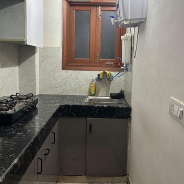 Kitchen in 1 BHK Apartment at Chattarpur – for Rent