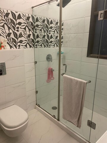 Bathroom in 3 BHK Builder Floor at DLF Atria, Dlf Phase ii – for Rent