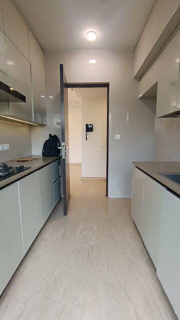 Kitchen in 2 BHK Apartment at Hiranandani Atlantis, Powai – for Rent