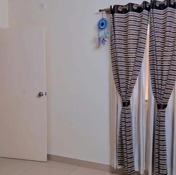 Bathroom in 2 BHK Apartment at Mantri Webcity, Hennur Road – for Rent