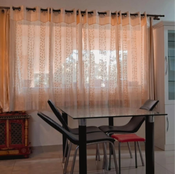 Living Room in 2 BHK Apartment at Mantri Webcity, Hennur Road – for Rent