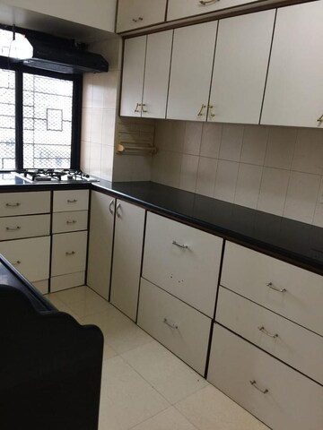 Kitchen in 2 BHK Apartment at Dheeraj Gaurav Heights, Jogeshwari West – for Rent