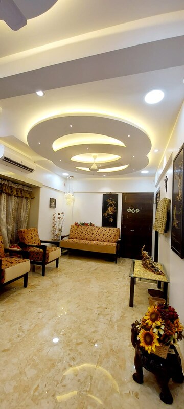 Living Room in 3 BHK Apartment at Sagar Darshan Bandra, Bandra West – for Rent