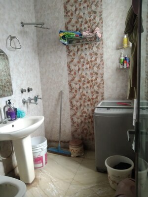 Bathroom in 3 BHK Builder Floor at Green Fields Colony – for Sale