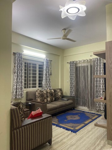 Living Room in 2 BHK Builder Floor at Rt Nagar – for Rent