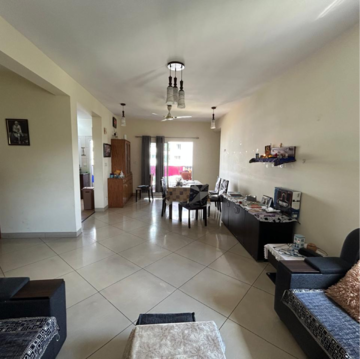 Living Room in 3 BHK Apartment at Sobha Chrysanthemum, Kothanur – for Rent