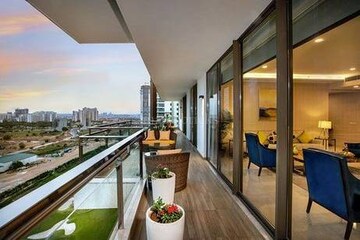 Balcony in 3 BHK Apartment at Tulip Petals, Sector 89 – for Sale