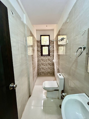 Bathroom in 2 BHK Builder Floor at Saket – for Rent
