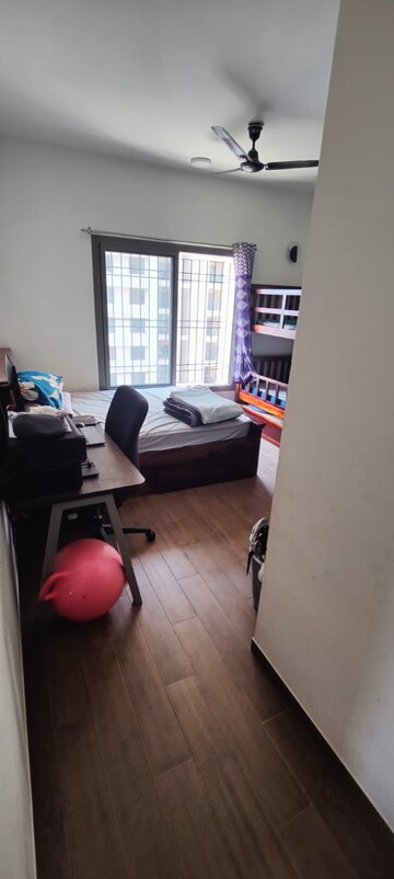 Master Bedroom in 3 BHK Apartment at Sobha Palm Courts, Kogilu – for Rent